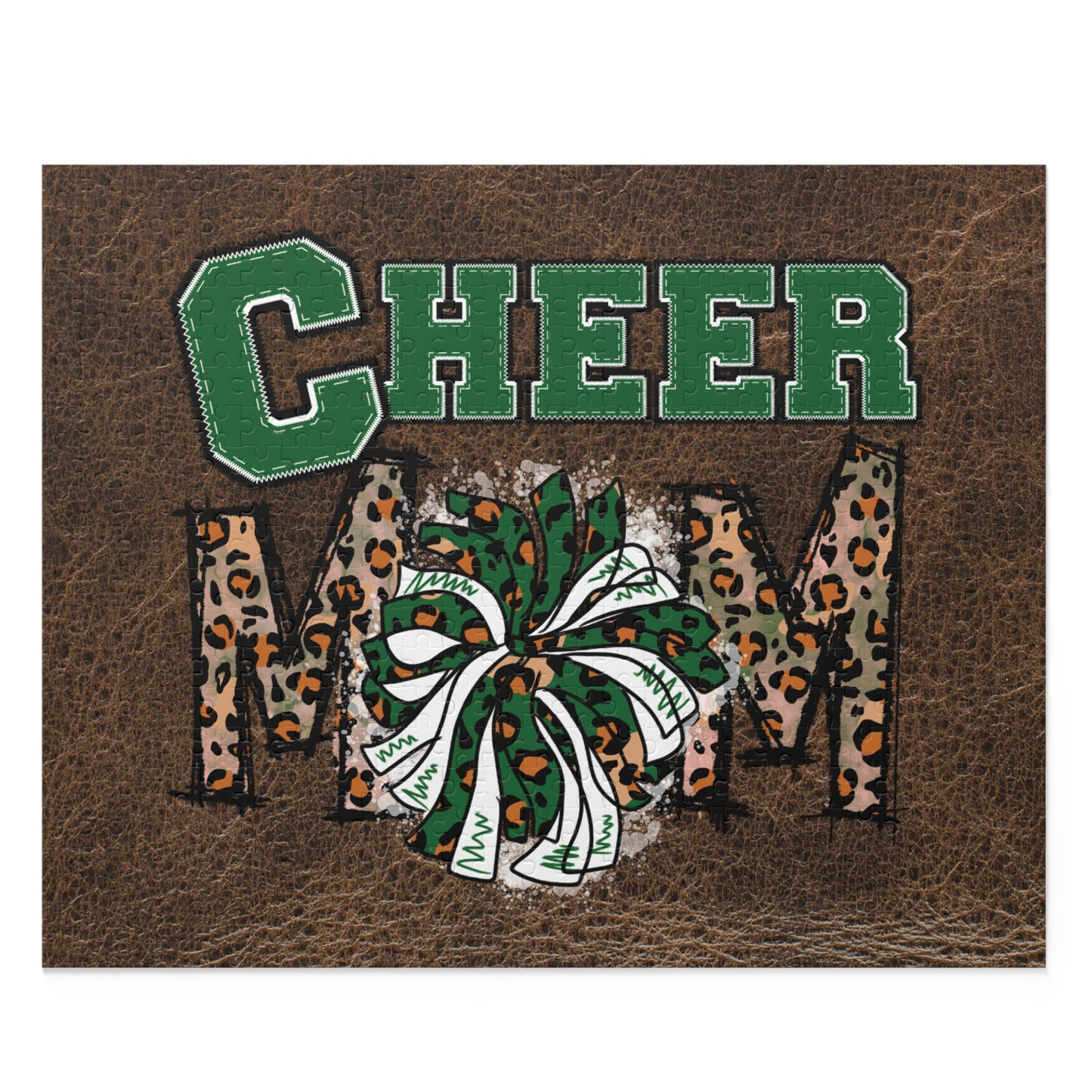 Personalised/Non-Personalised Puzzle, Cheer Mom (120, 252, 500-Piece)