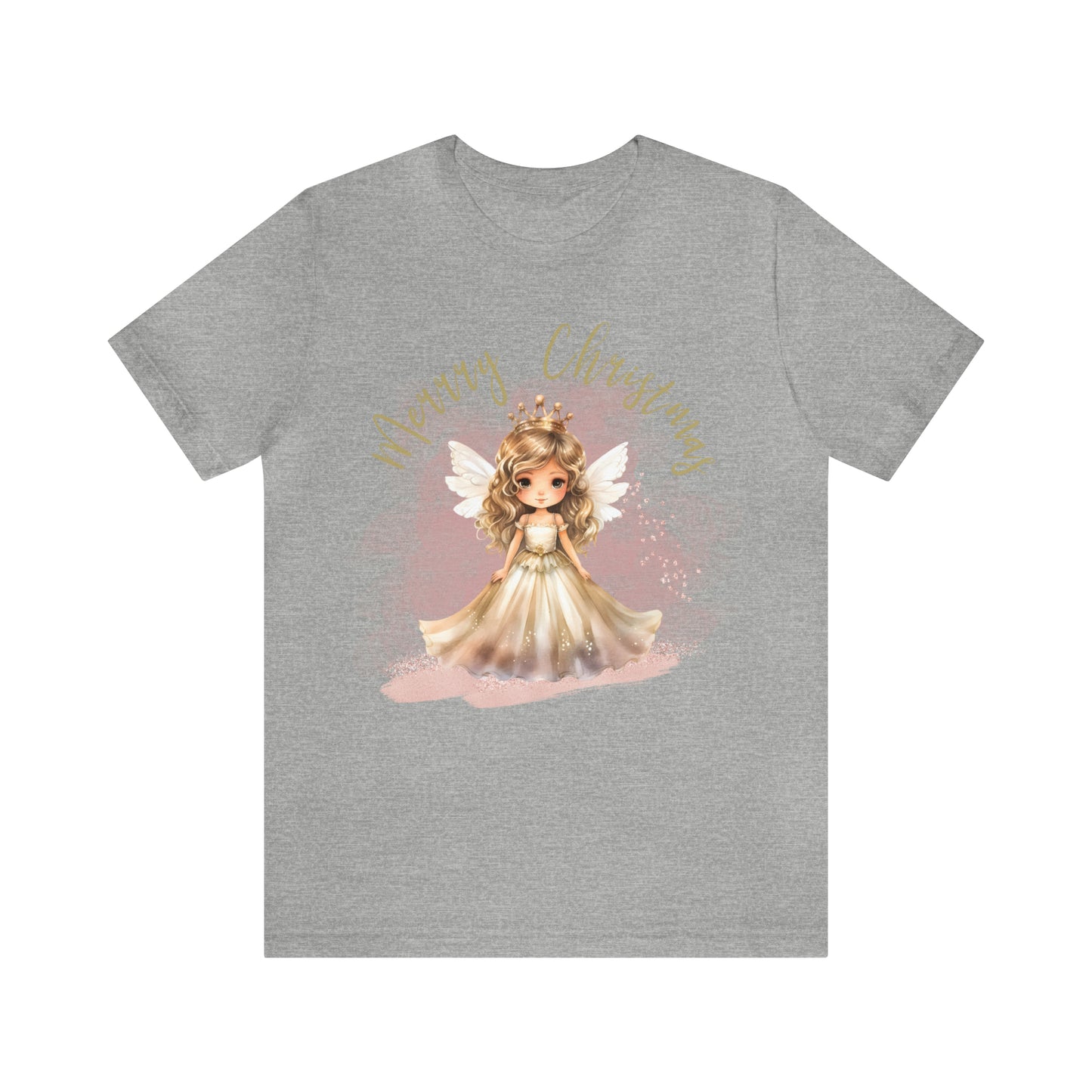 Unisex Jersey Short Sleeve Tee Christmas, Women's Fairy T-shirt A-00008