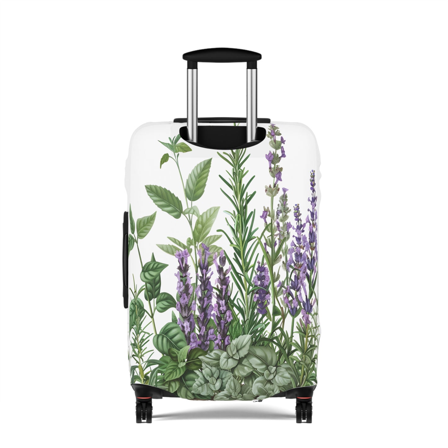 Luggage Cover, Floral, Lavender, awd-3041