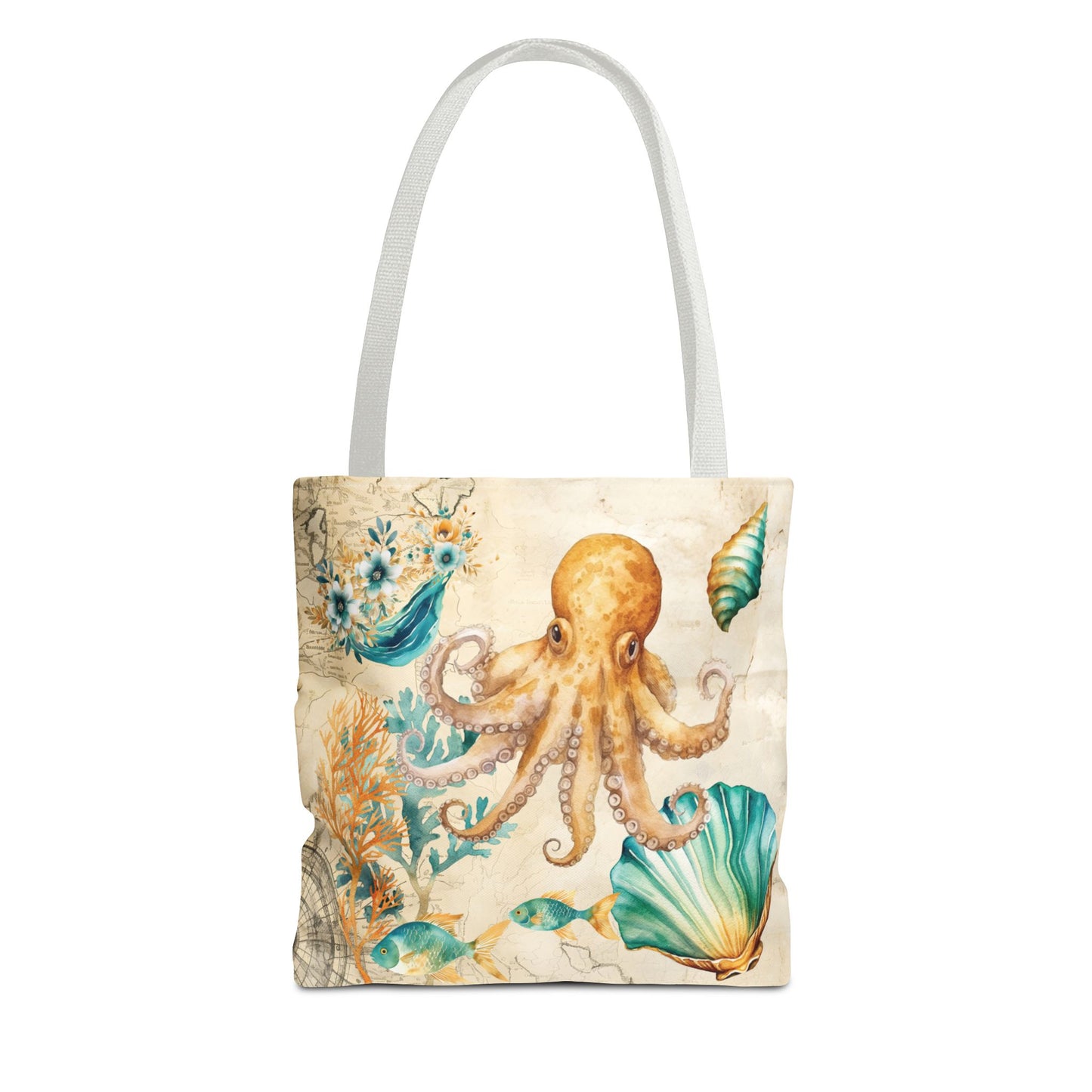 Tote Bag, Nautical bag, Beach Tote Bag