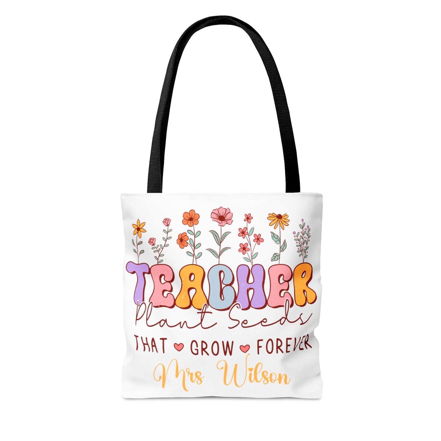 Personalised Tote Bag, Teacher Tote bag