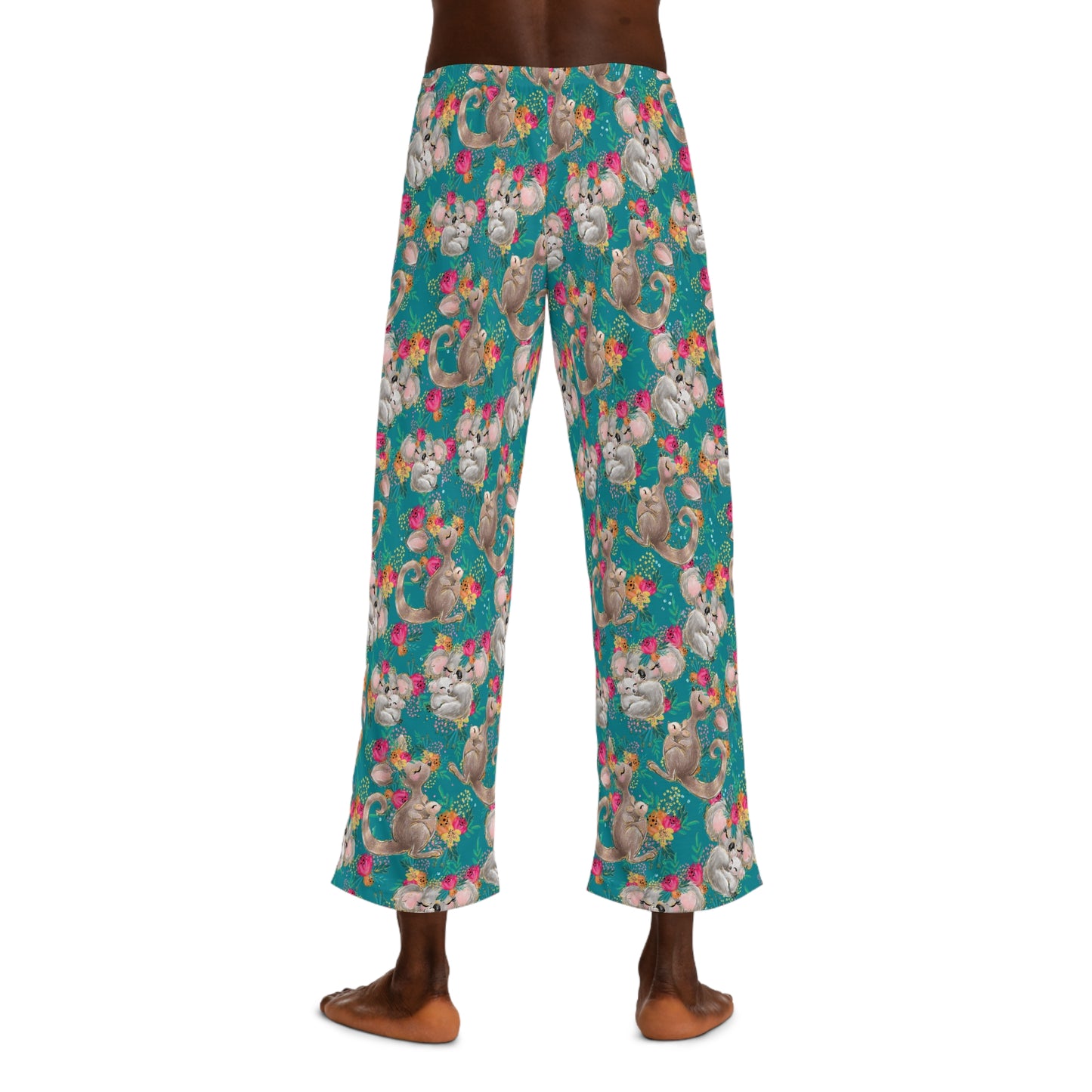 Men's Pyjama Pants, Australian Animals, Sleepwear Bottoms