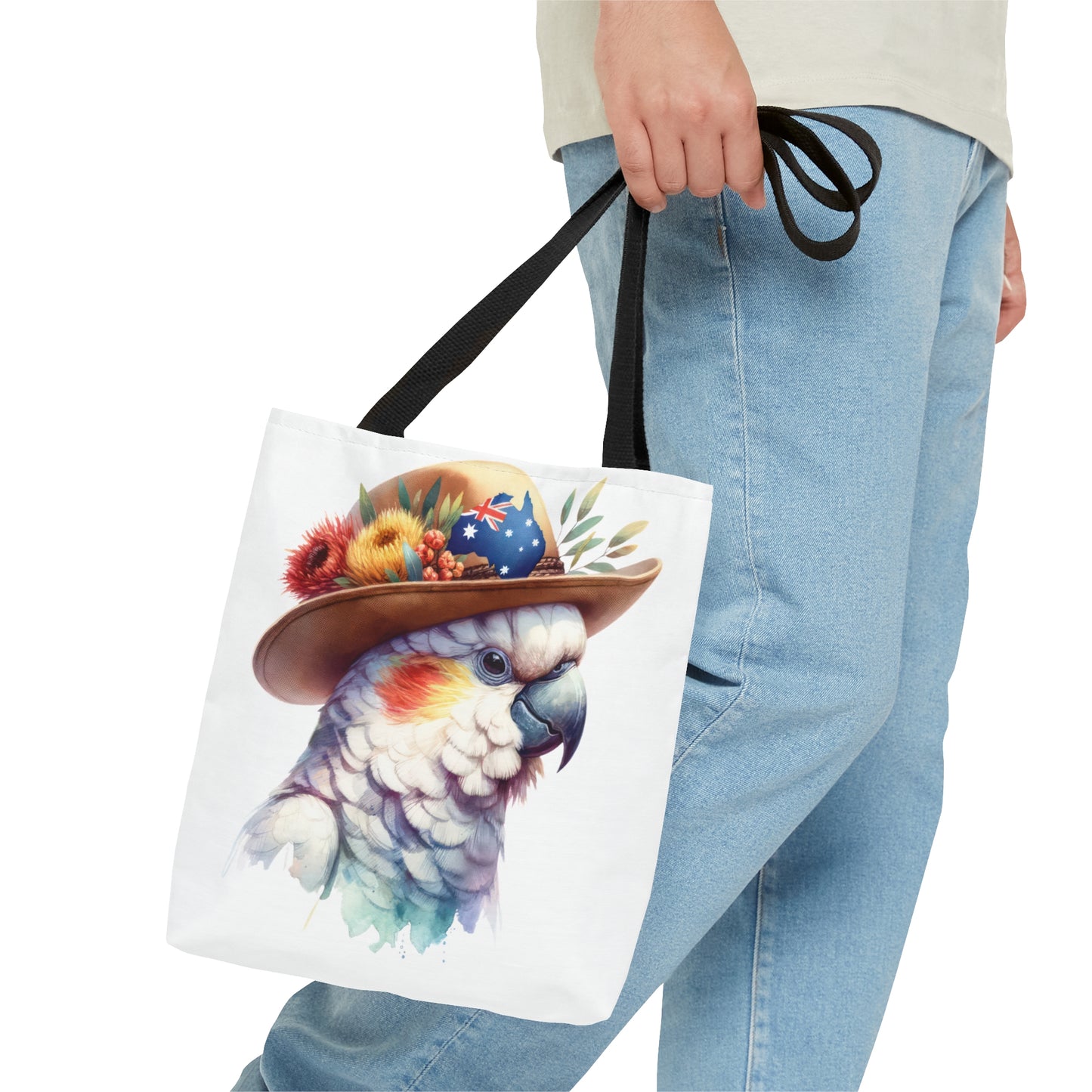 Tote Bag, Australian Animals, Cockatoo, Personalised/Non-Personalised Tote bag