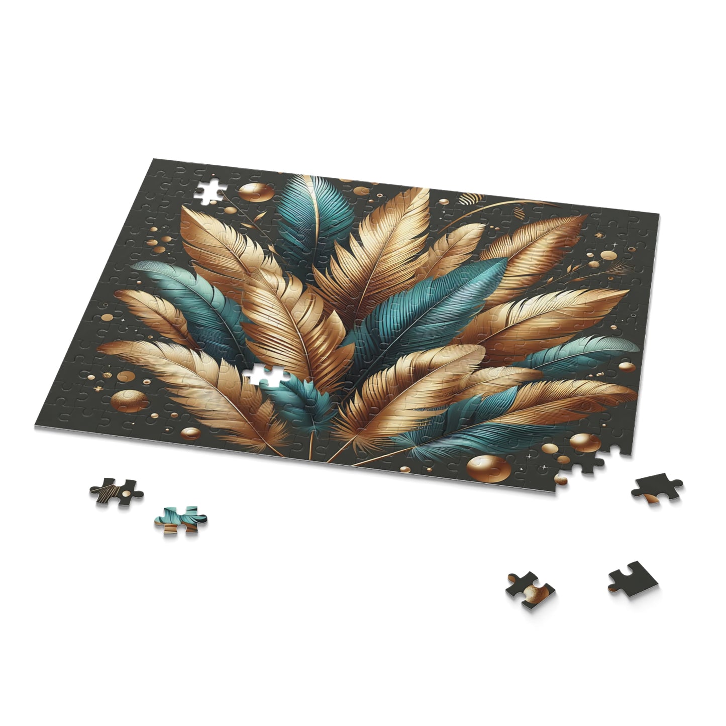 Personalised/Non-Personalised Puzzle, Leaves (120, 252, 500-Piece)