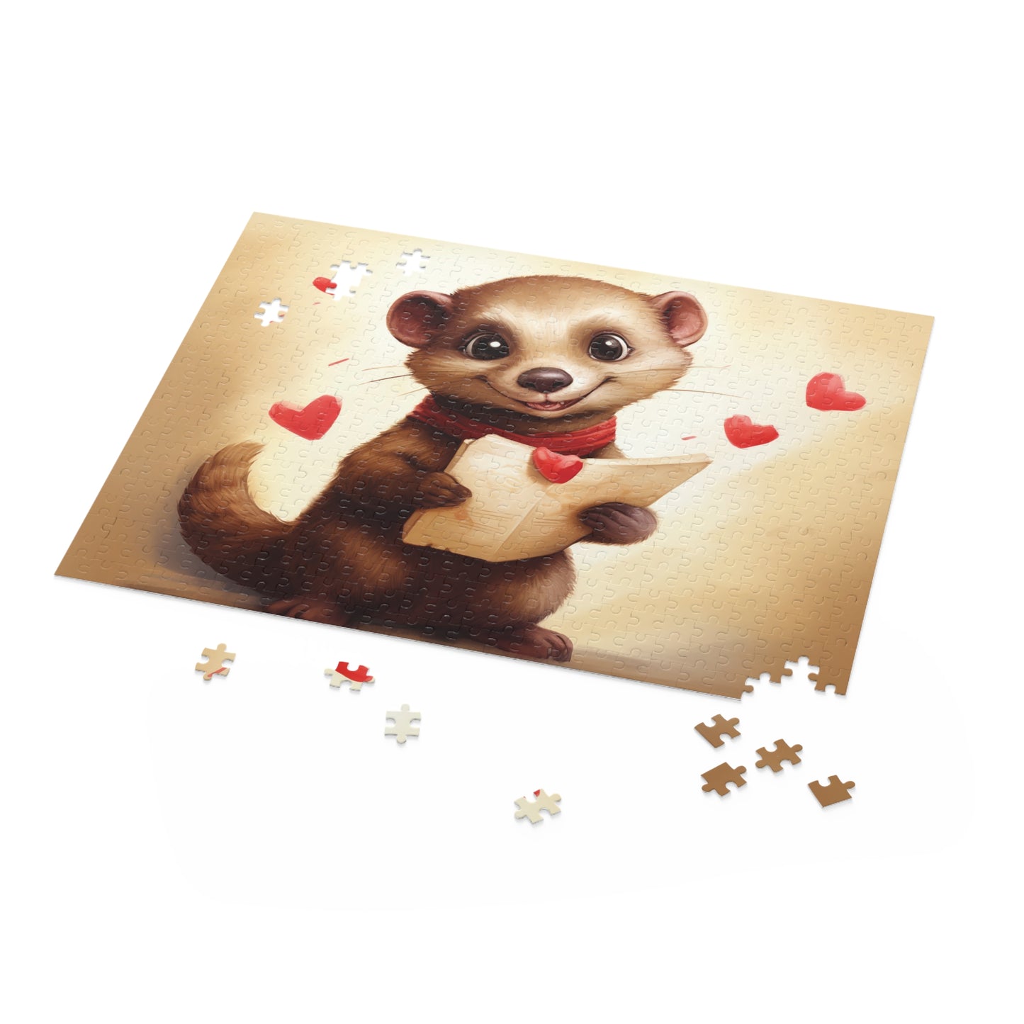 Personalised/Non-Personalised Puzzle, Meerkat (120, 252, 500-Piece)