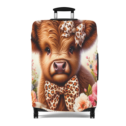 Luggage Cover, Highland Cow, awd-5015