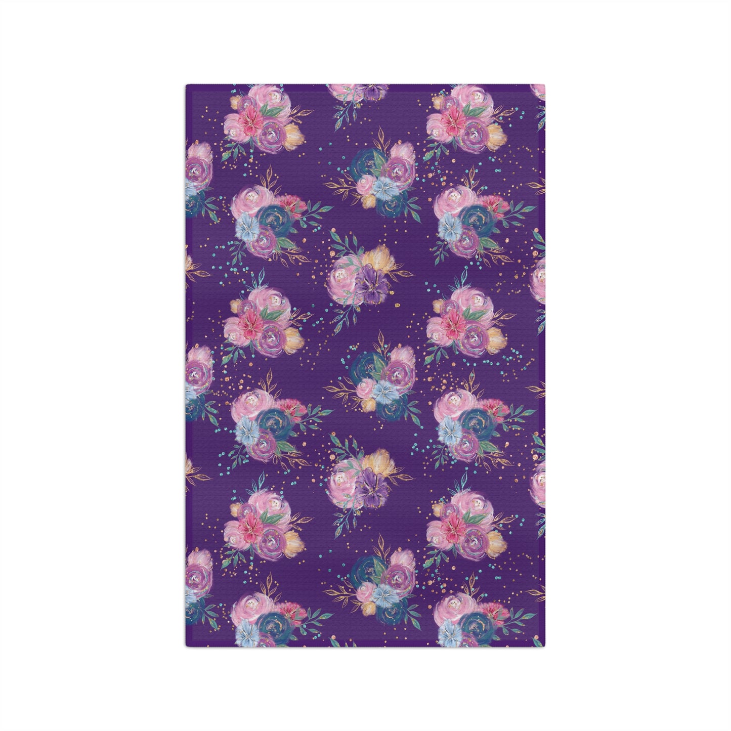 Microfiber Tea Towel Floral