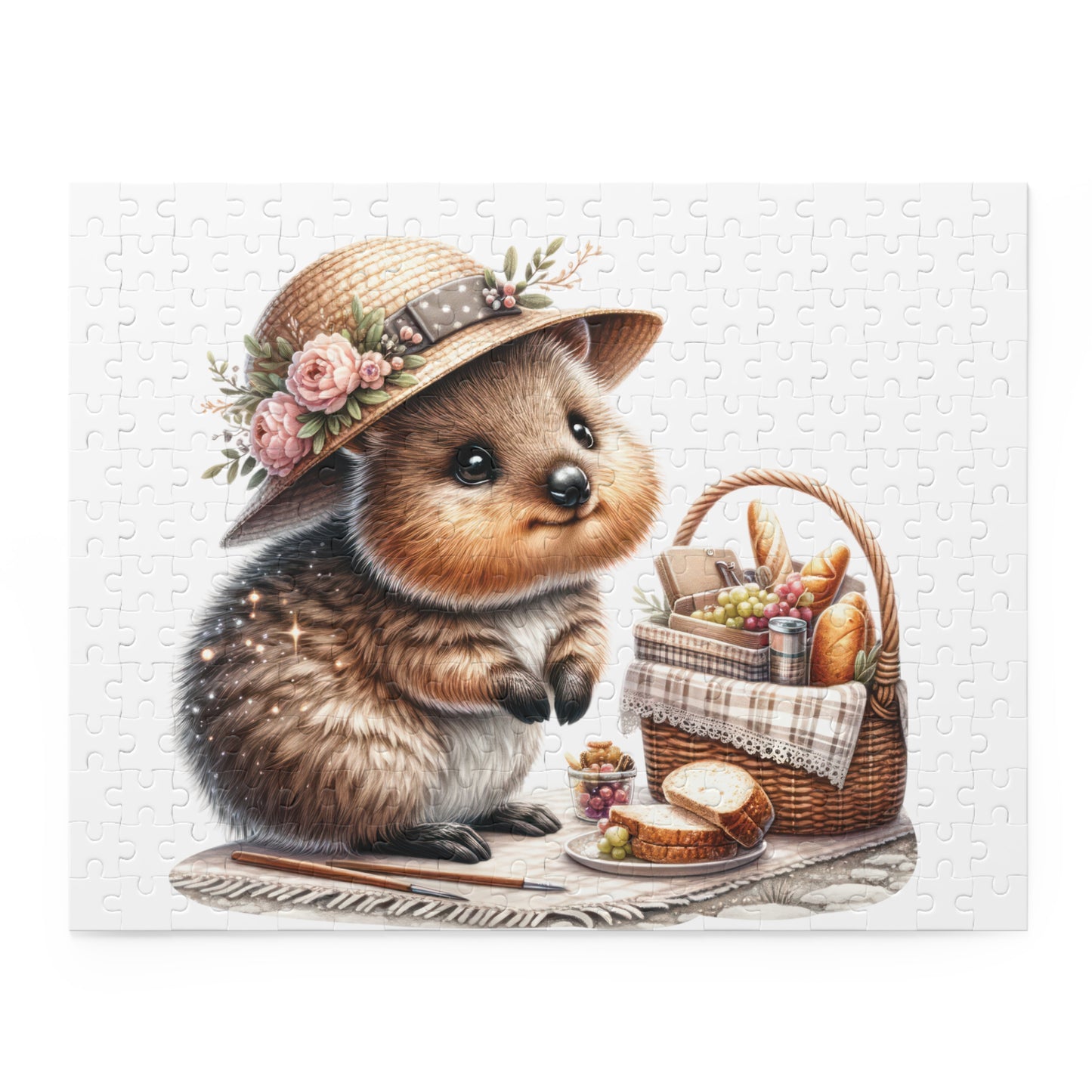 Personalised/Non-Personalised Puzzle, Quokka (120, 252, 500-Piece)