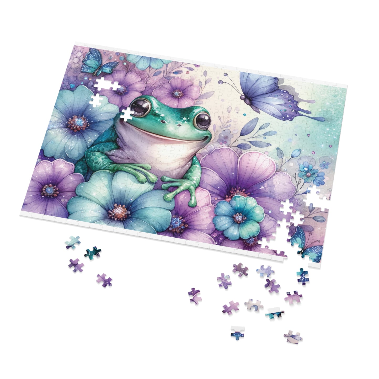 Jigsaw Puzzle, Frog, Personalised/Non-Personalised (30, 110, 252, 500,1000-Piece)