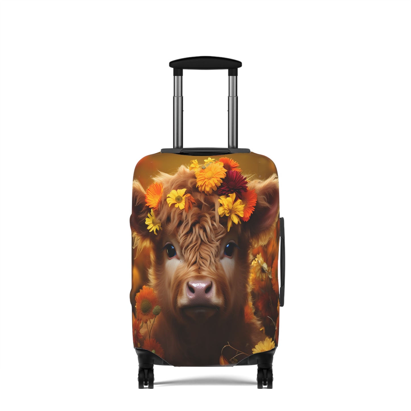 Luggage Cover, Highland Cow, awd-048