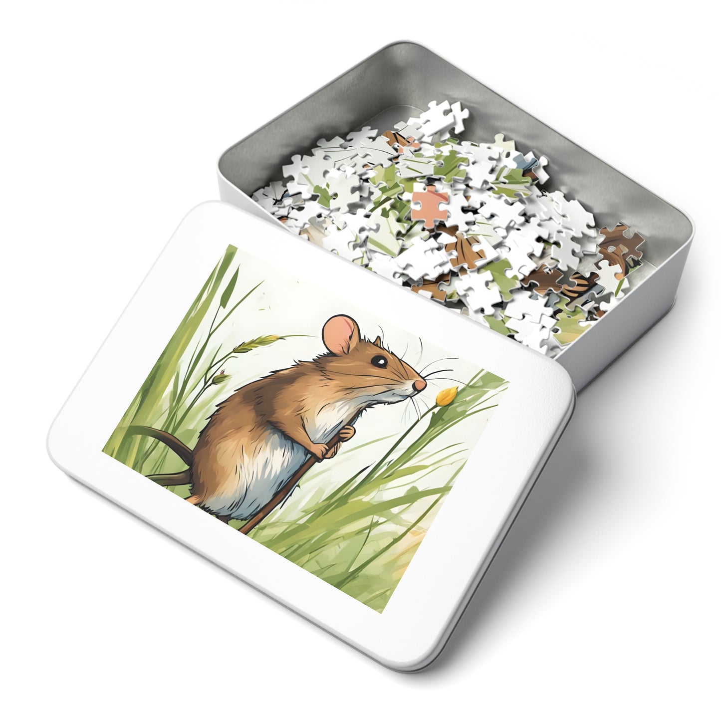 Puzzle, Mouse, Personalised/Non-Personalised (30, 110, 252, 500,1000-Piece)