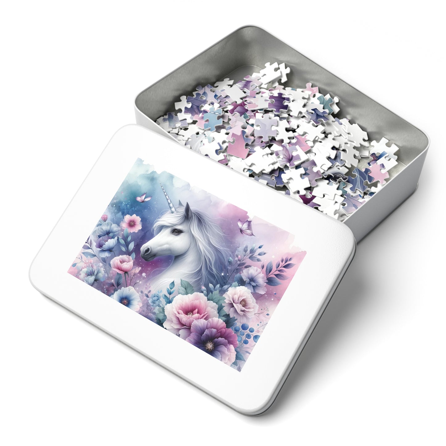 Jigsaw Puzzle, Unicorn, Personalised/Non-Personalised (30, 110, 252, 500,1000-Piece)