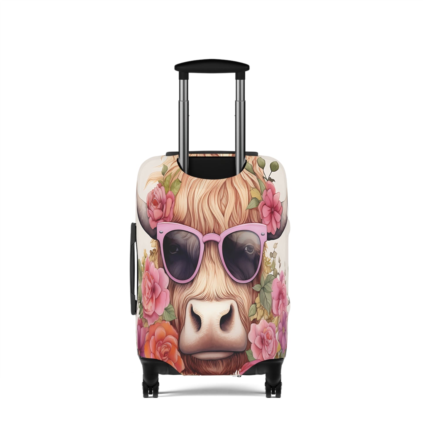 Luggage Cover, Highland Cow, awd-013