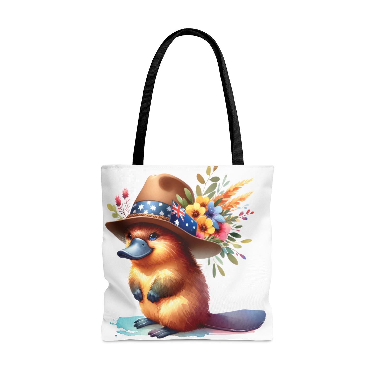 Tote Bag, Australian Animals, Platypus, Personalised/Non-Personalised Tote bag