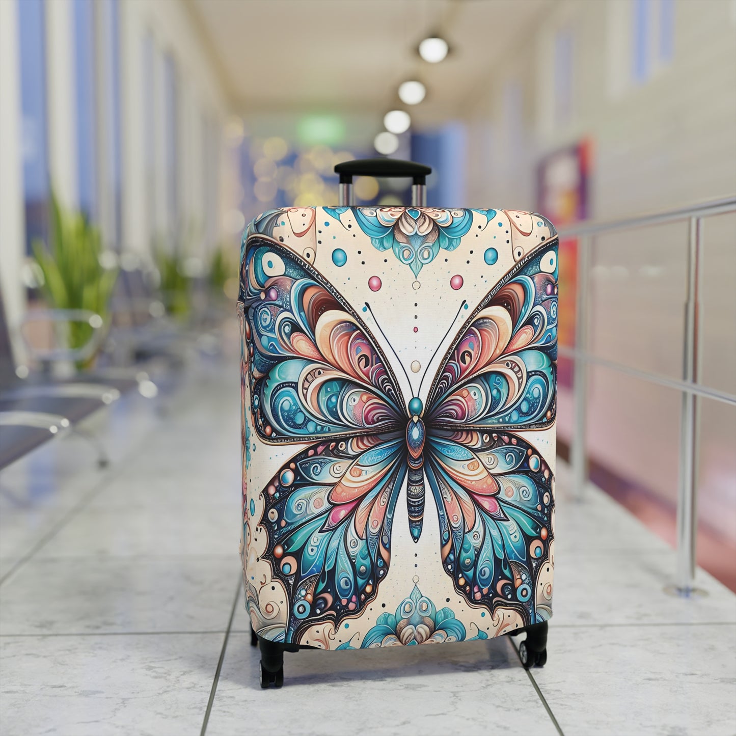 Luggage Cover, Butterfly, awd-449