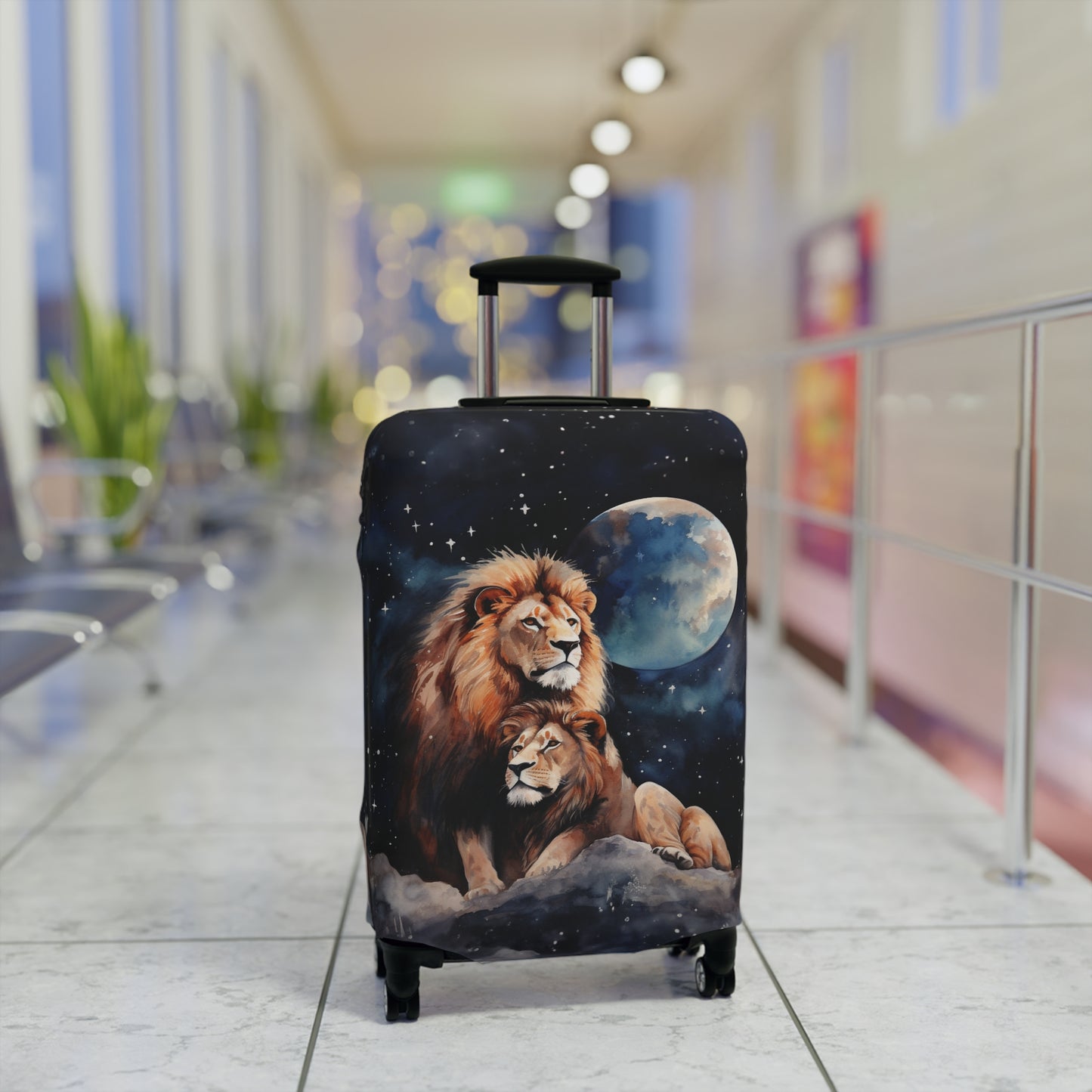 Luggage Cover, Lions, awd-553