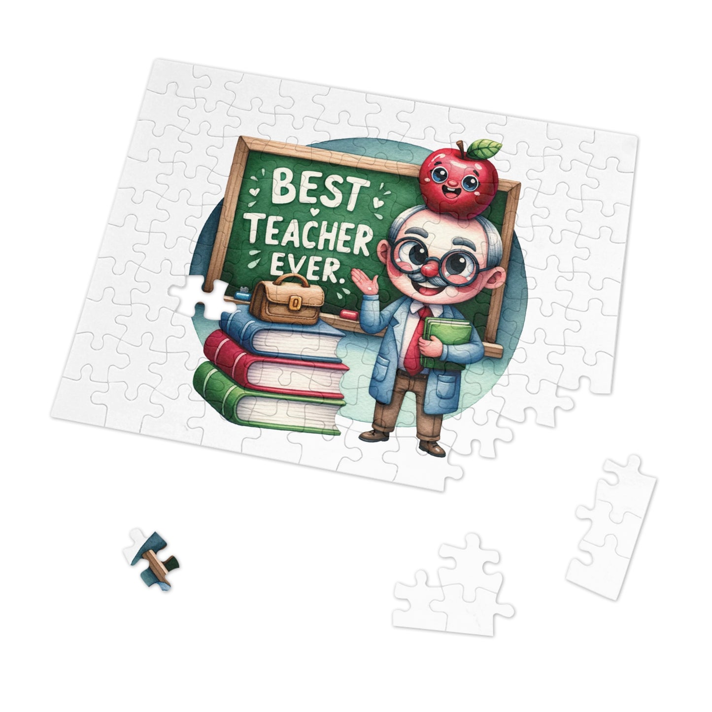 Jigsaw Puzzle, Teacher, Personalised/Non-Personalised (30, 110, 252, 500,1000-Piece)