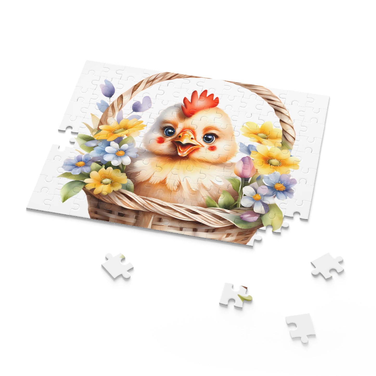 Personalised/Non-Personalised Puzzle, Chicken (120, 252, 500-Piece)