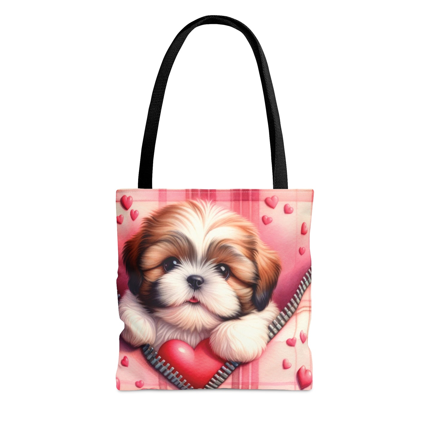 Tote Bag, Cute Dog, Personalised/Non-Personalised Tote bag