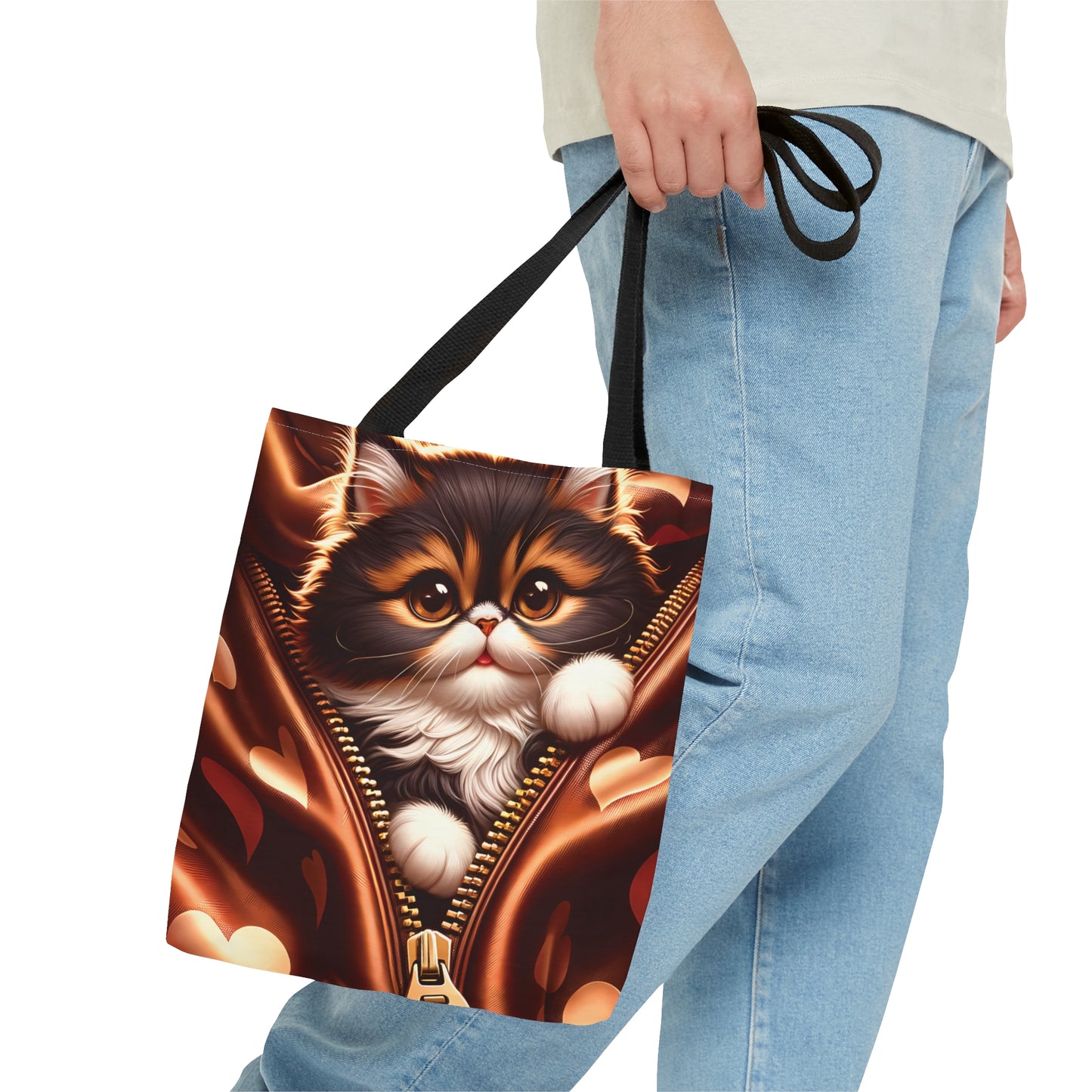 Tote Bag, Cat, Personalised/Non-Personalised Tote bag