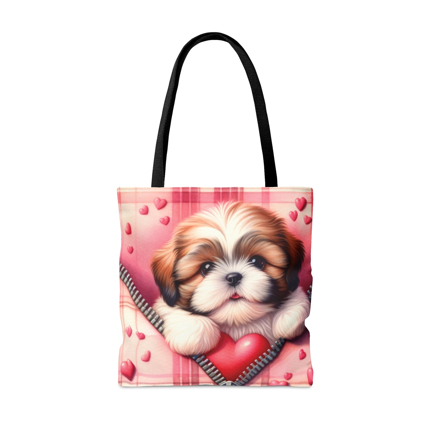 Tote Bag, Cute Dog, Personalised/Non-Personalised Tote bag