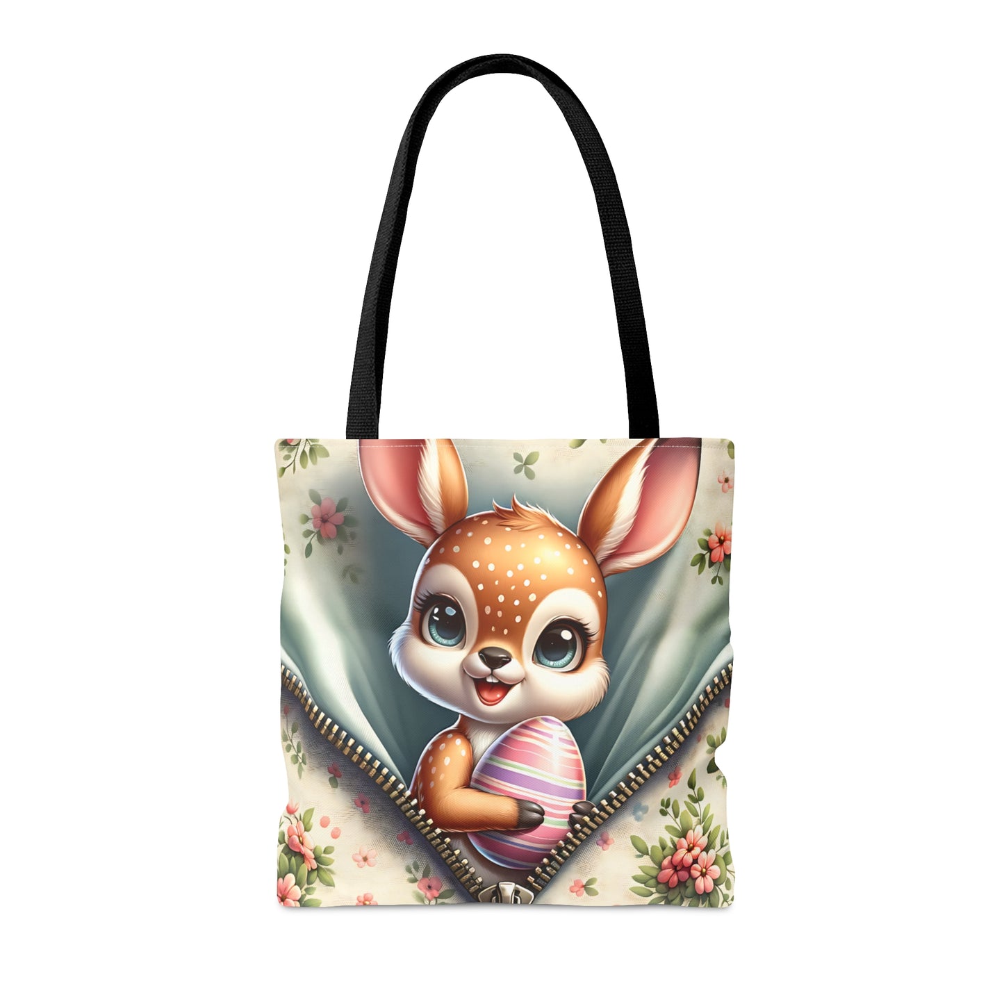 Tote Bag, Easter, Cute Deer, Personalised/Non-Personalised Tote bag