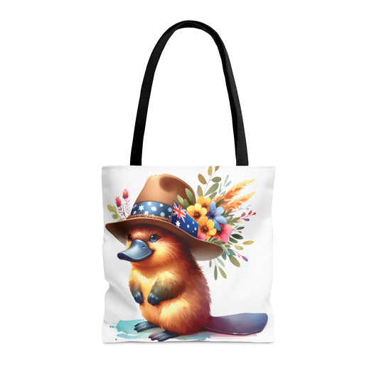 Tote Bag, Australian Animals, Platypus, Personalised/Non-Personalised Tote bag