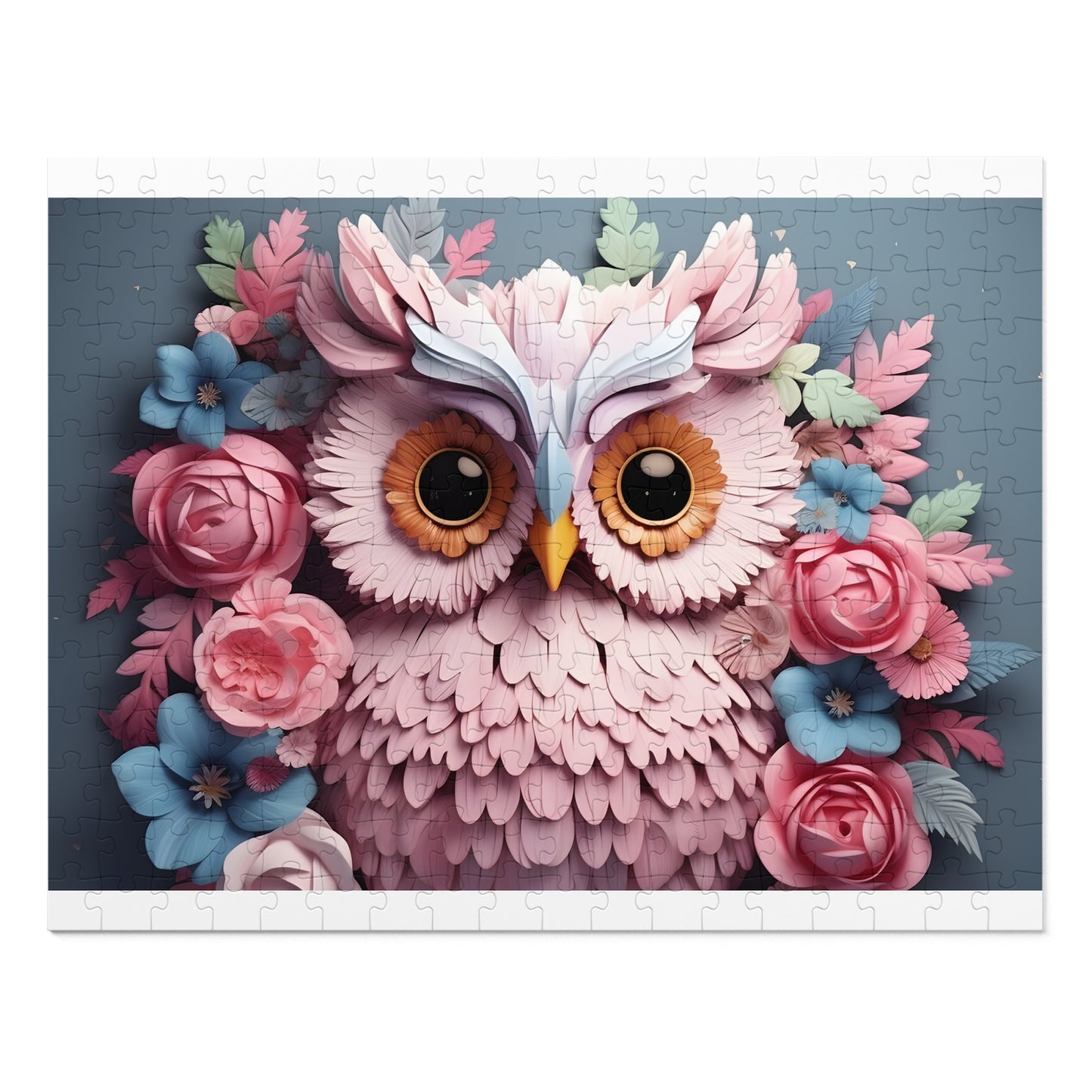 Jigsaw Puzzle, Owl, Personalised/Non-Personalised (30, 110, 252, 500,1000-Piece)