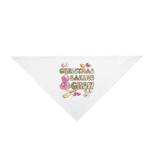 Bandana, Christmas Baking Crew, Christmas Pet Bandana