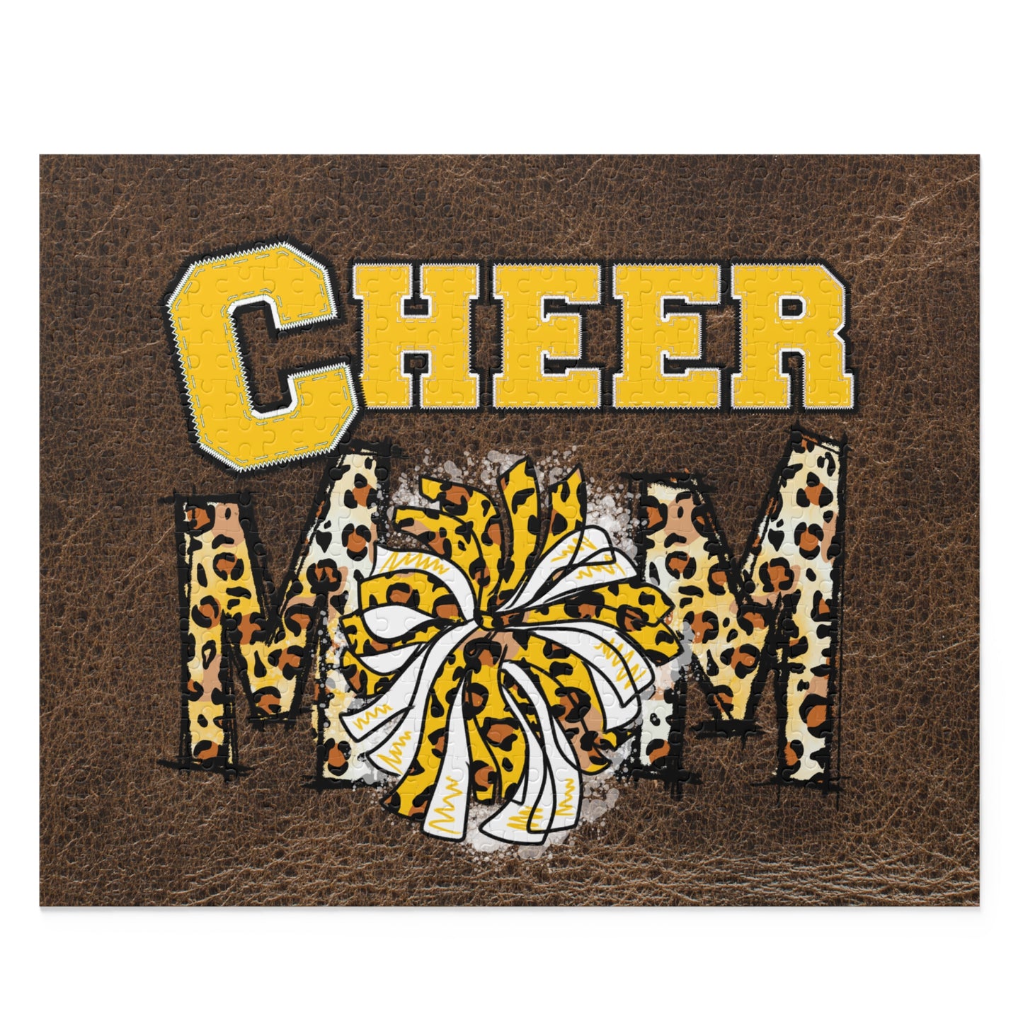 Personalised/Non-Personalised Puzzle, Cheer Mom (120, 252, 500-Piece)