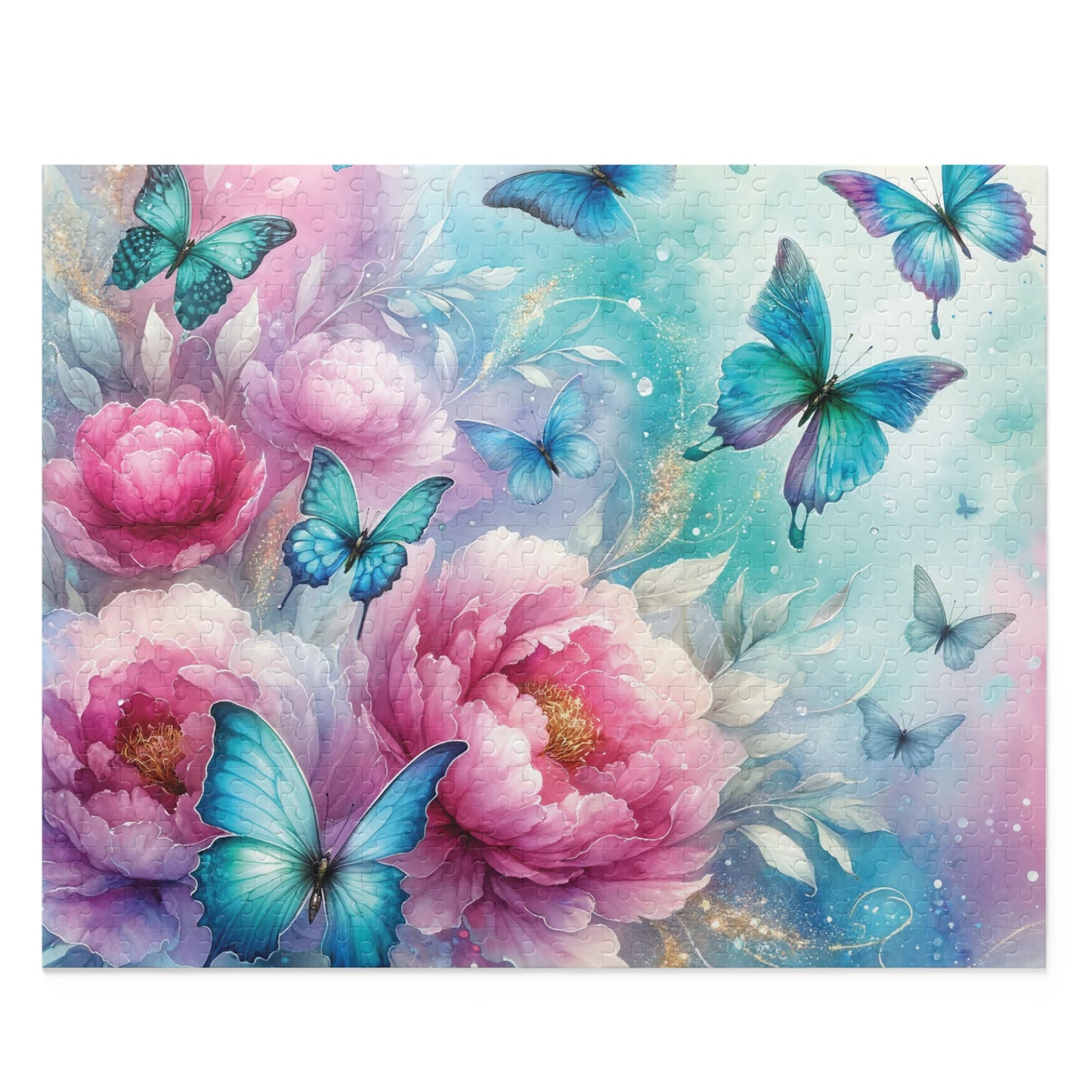 Personalised/Non-Personalised Puzzle, Butterfly Dreams (120, 252, 500-Piece)