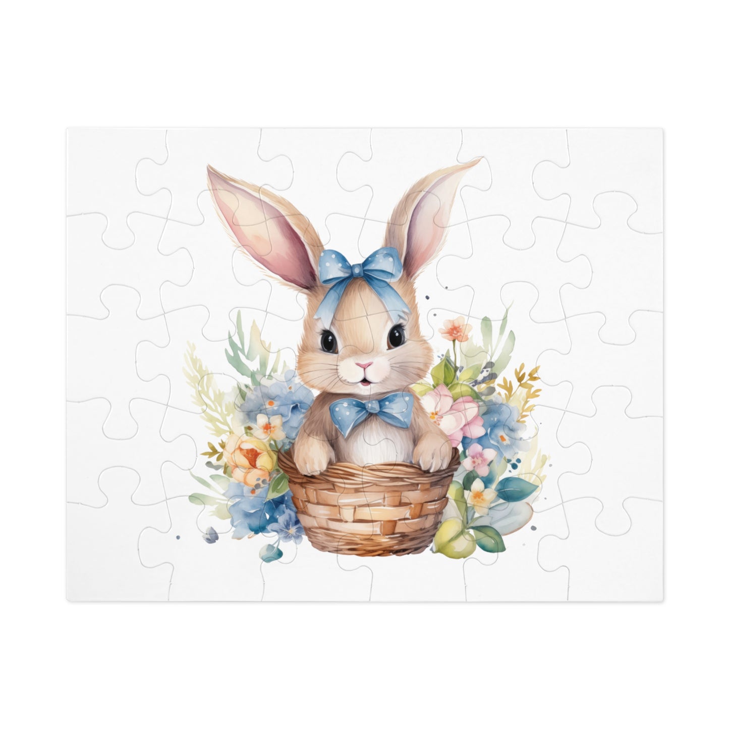 Jigsaw Puzzle, Easter, Easter Rabbit, Personalised/Non-Personalised (30, 110, 252, 500,1000-Piece)