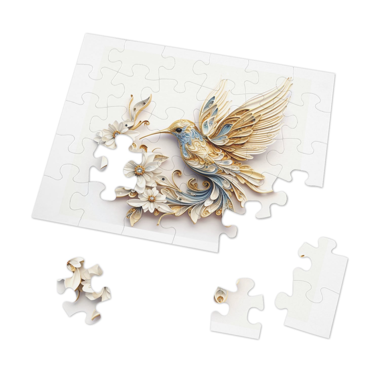 Jigsaw Puzzle, Floral, Personalised/Non-Personalised (30, 110, 252, 500,1000-Piece)