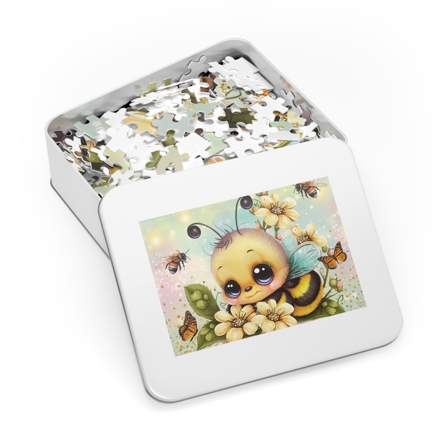 Puzzle, Bee, Personalised/Non-Personalised (30, 110, 252, 500,1000-Piece) awd-668