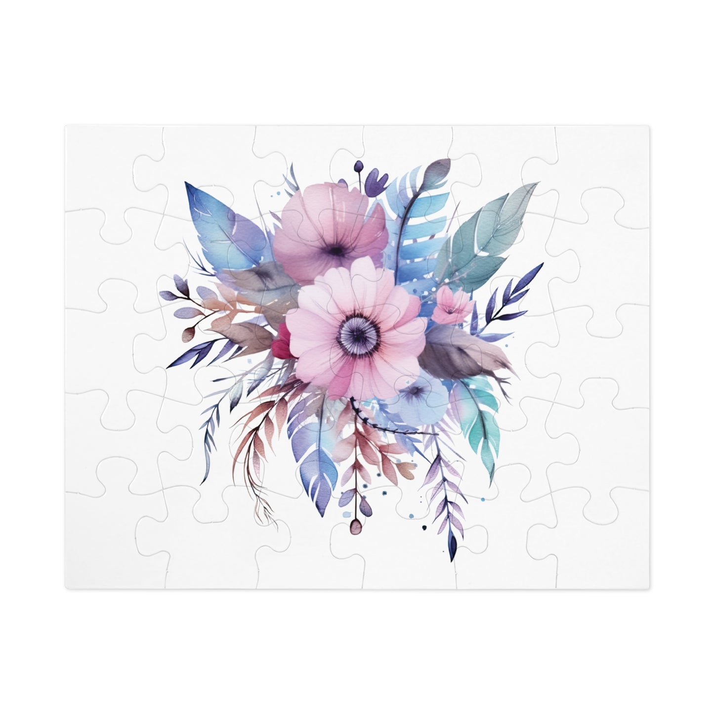 Jigsaw Puzzle, Floral, Personalised/Non-Personalised (30, 110, 252, 500,1000-Piece)