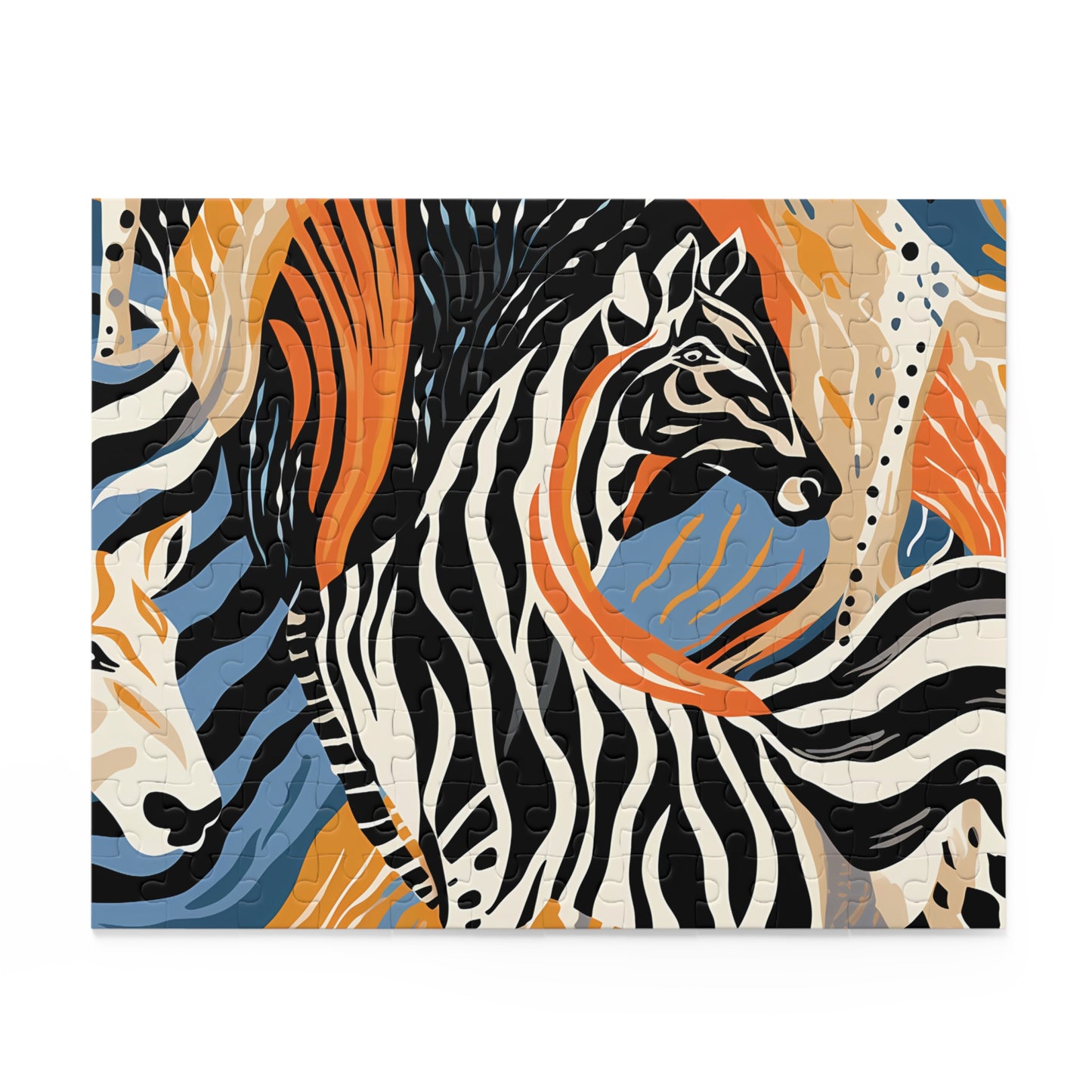 Personalised/Non-Personalised Puzzle, Zebra (120, 252, 500-Piece)