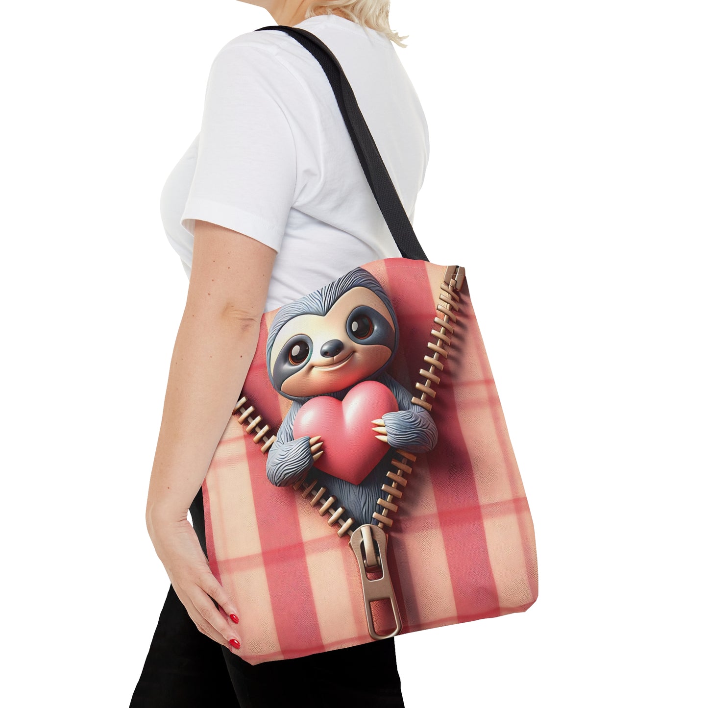 Tote Bag, Sloth, Personalised/Non-Personalised Tote bag