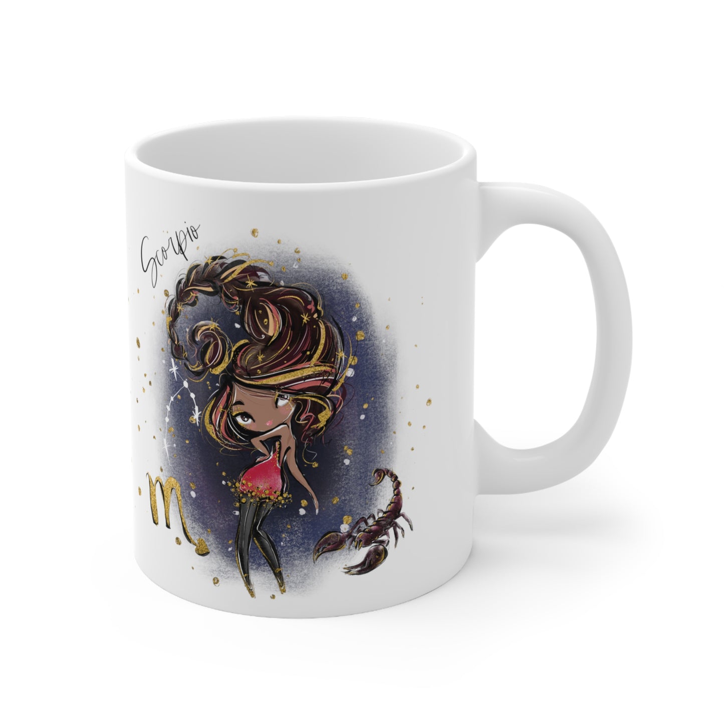 Zodiac Sign, Scorpio, Ceramic Mug 11oz