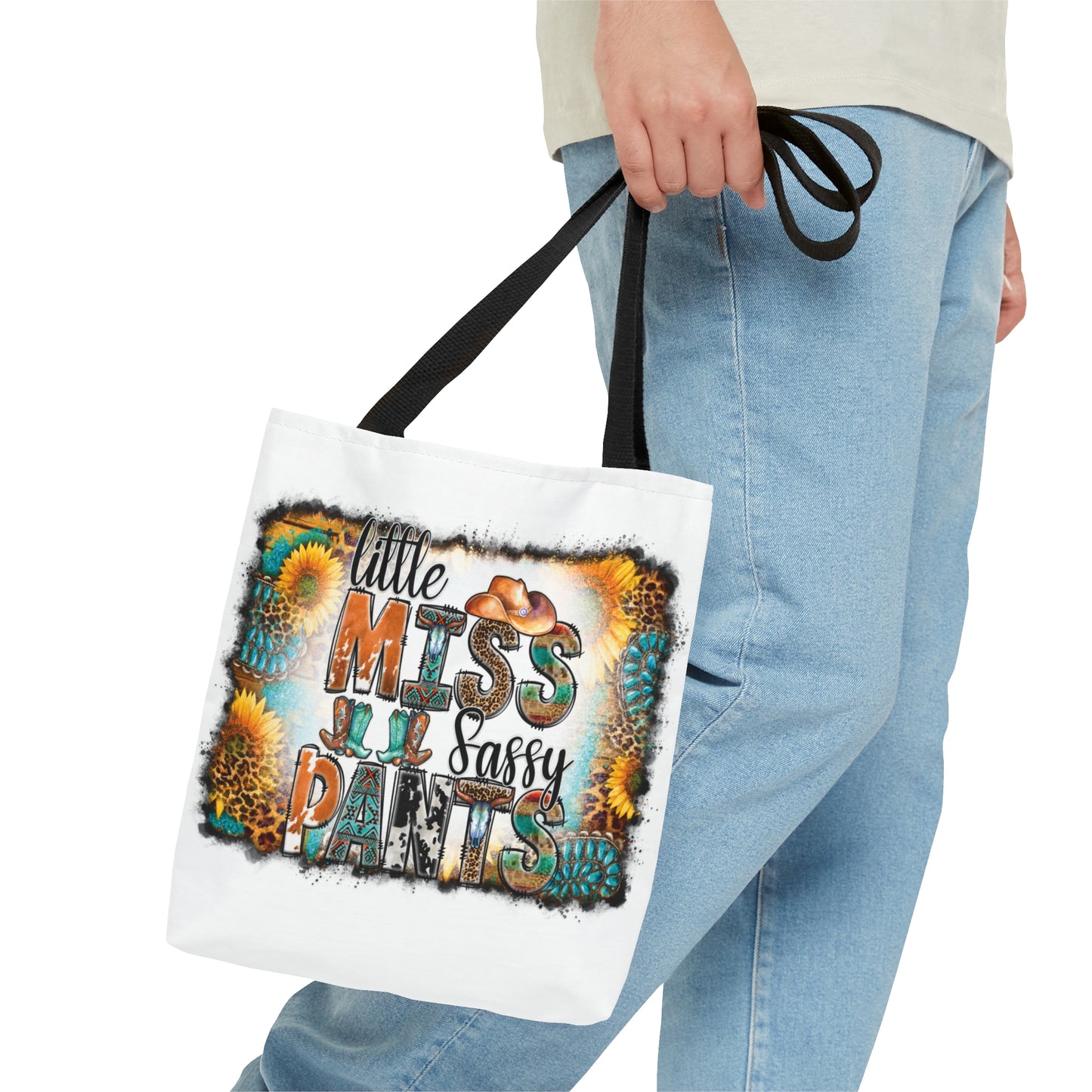 Tote Bag, Western, Little Miss Sassy Pants