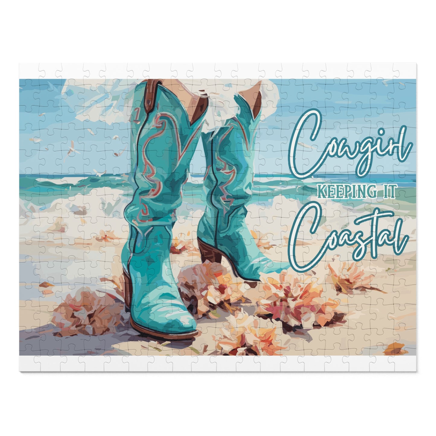 Jigsaw Puzzle, Country Girl, Personalised/Non-Personalised (30, 110, 252, 500,1000-Piece)