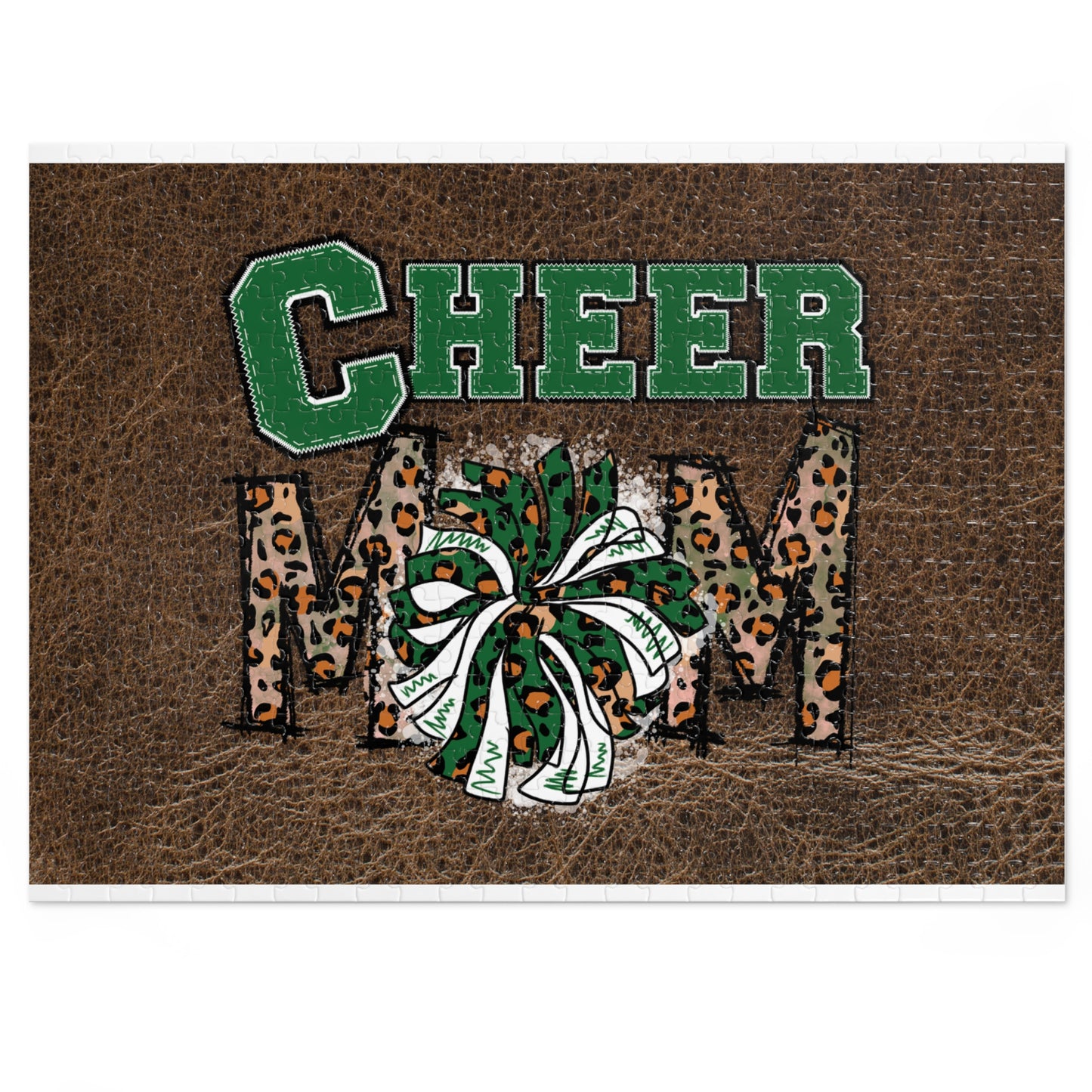 Jigsaw Puzzle, Cheer Mom, Personalised/Non-Personalised (30, 110, 252, 500,1000-Piece)