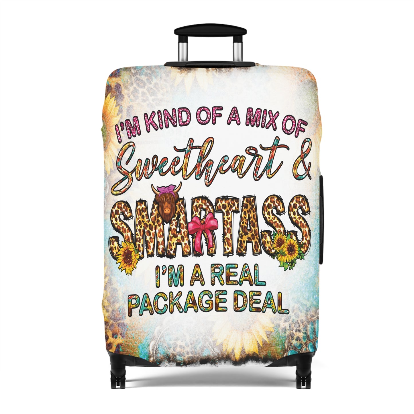 Luggage Cover, Country and Western, Mix of Sweetheart, awd-1030