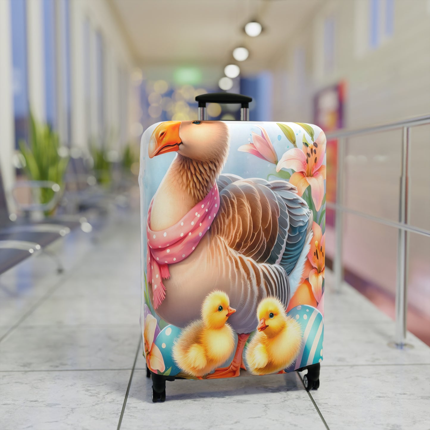 Luggage Cover, Easter, Duck, awd-1631