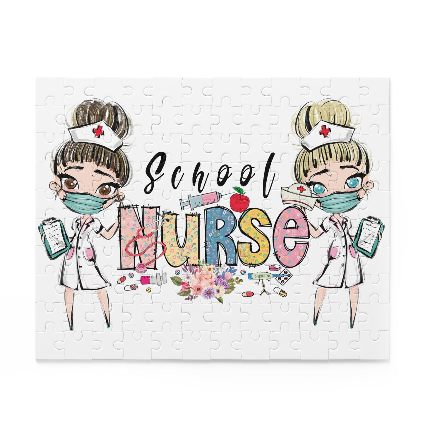 Puzzle, Nurse, School Nurse  (120, 252, 500-Piece) awd-636