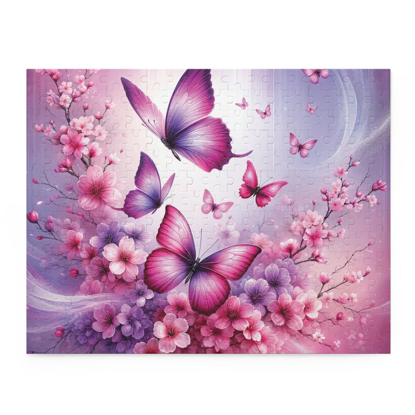 Personalised/Non-Personalised Puzzle, Butterfly Dreams (120, 252, 500-Piece)