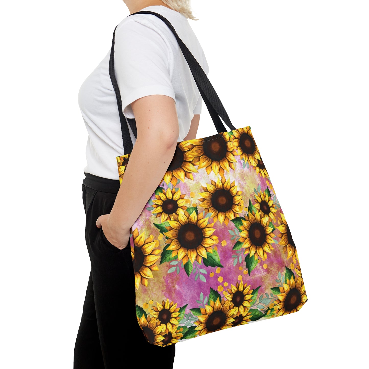 Tote Bag, Sunflowers, Tote bag