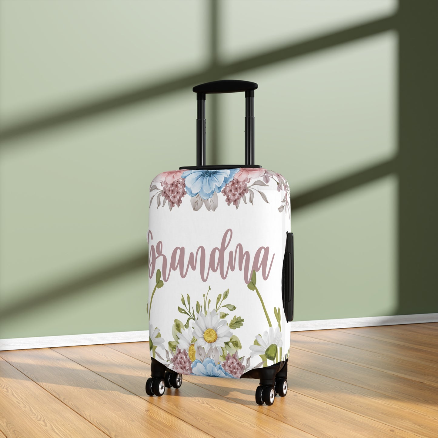 Luggage Cover, Floral, Grandma, awd-1368