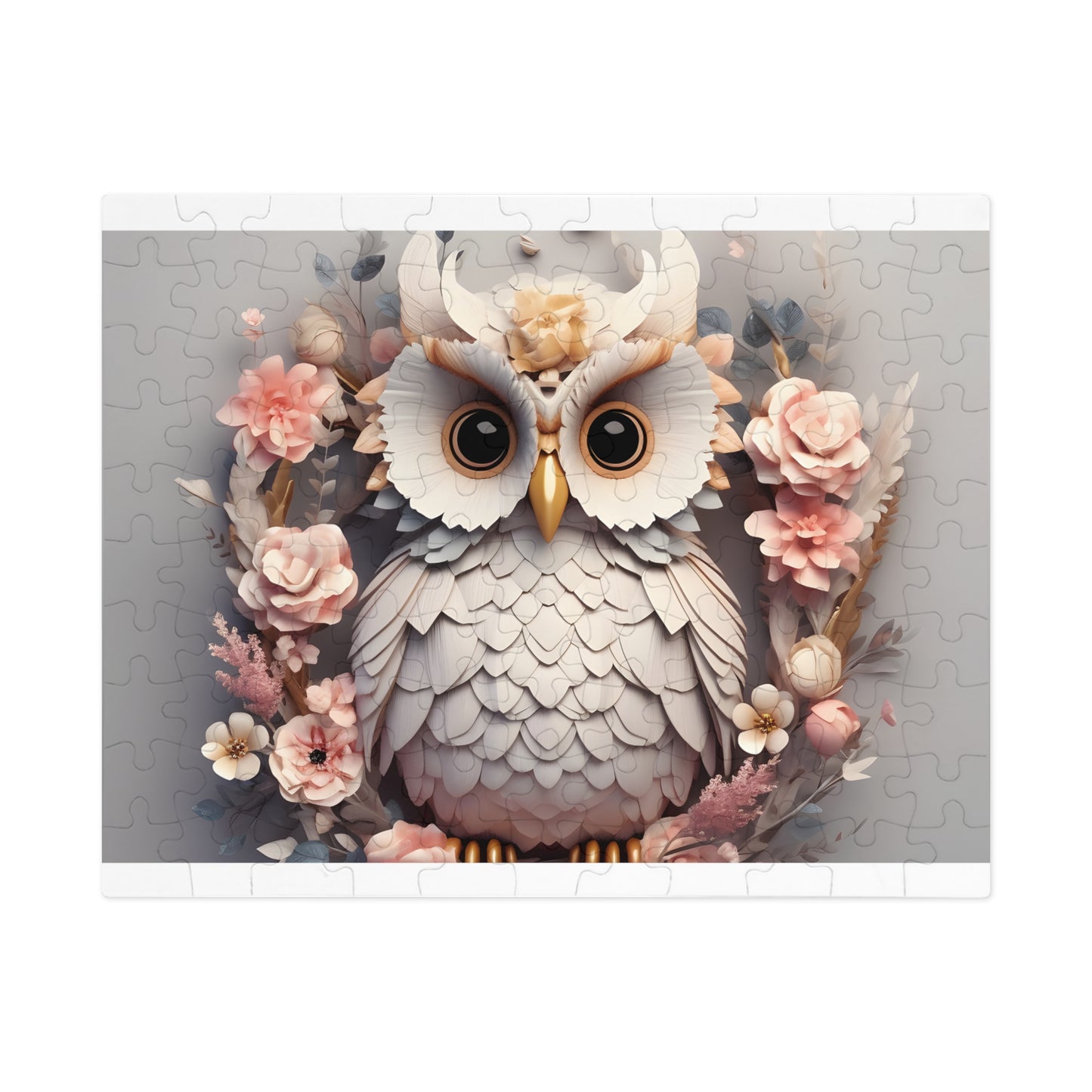 Jigsaw Puzzle, Owl, Personalised/Non-Personalised (30, 110, 252, 500,1000-Piece)