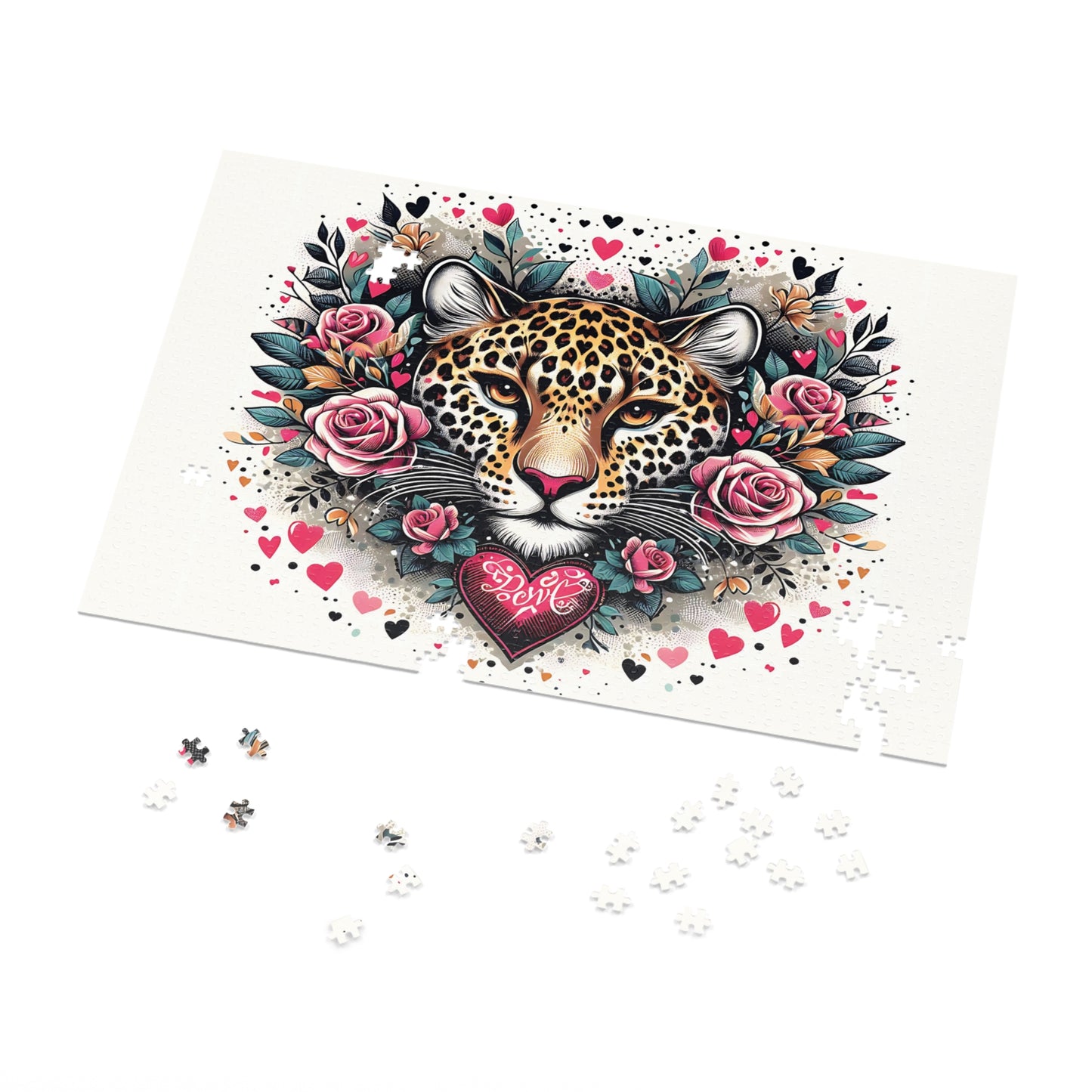 Jigsaw Puzzle, Cheetah, Personalised/Non-Personalised (30, 110, 252, 500,1000-Piece)