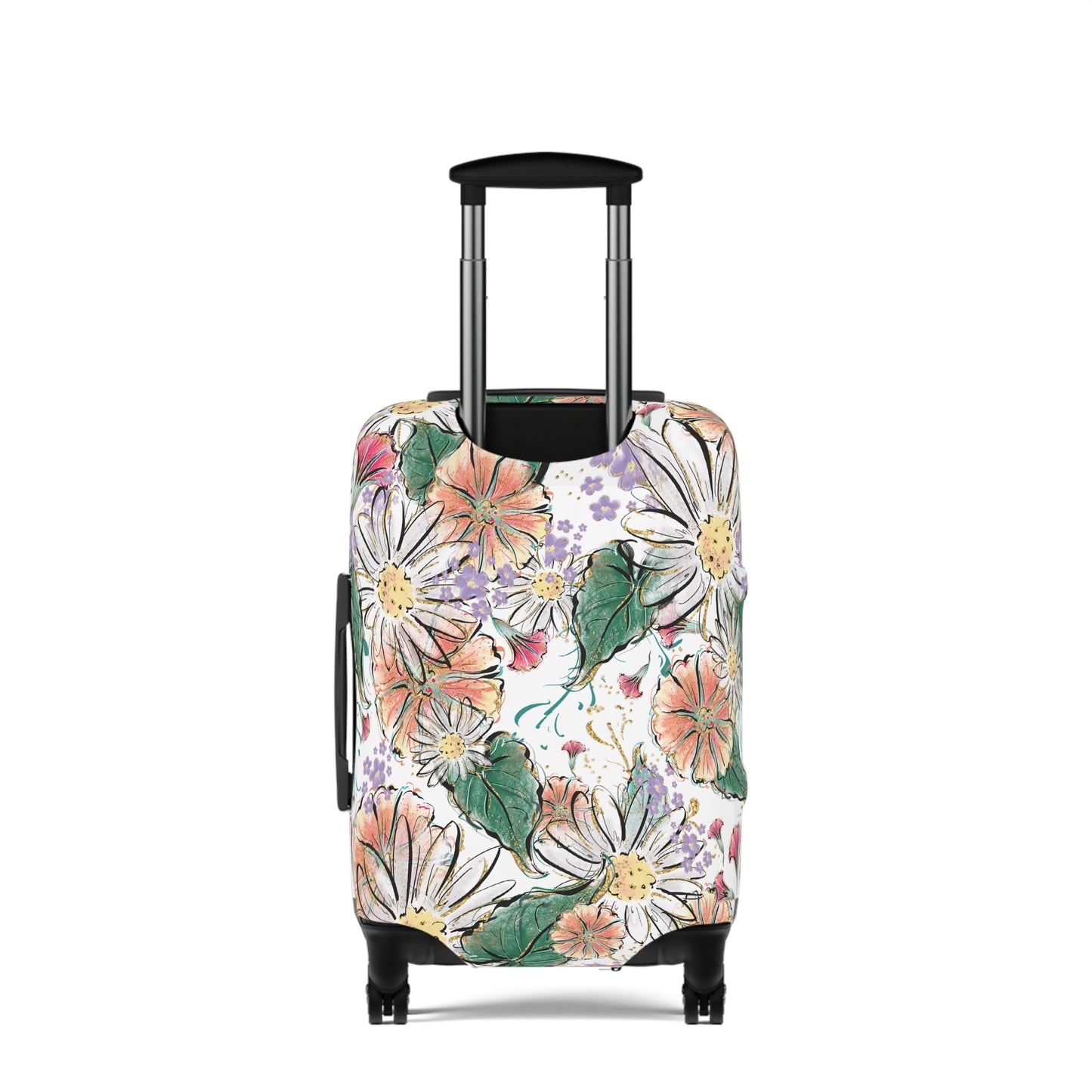 Luggage Cover, Whimsical Floral